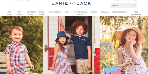 珍妮和杰克Janie and Jack官网，美国高档儿童服装品牌儿童服装海迹轩