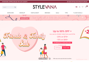 Stylevana官网，亚洲美妆在线零售平台美妆护肤海迹轩