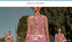Frances Valentine官网，女性时尚服饰品牌时尚服装海迹轩